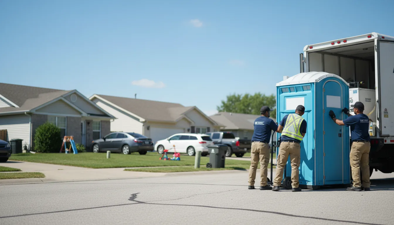Standard Porta Potty Rentals in Burdick, KS near me